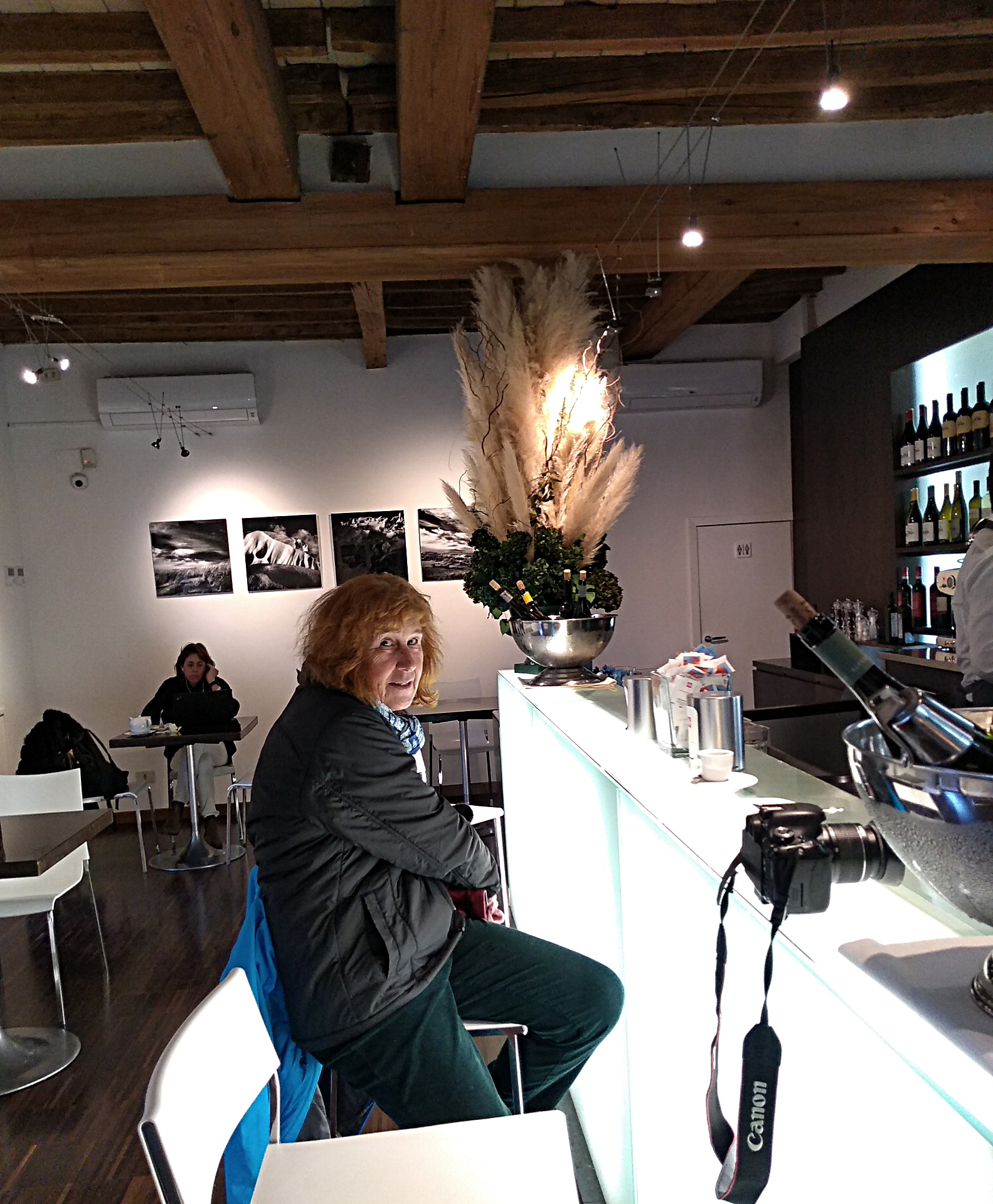 In der Bar des Kreuzganges