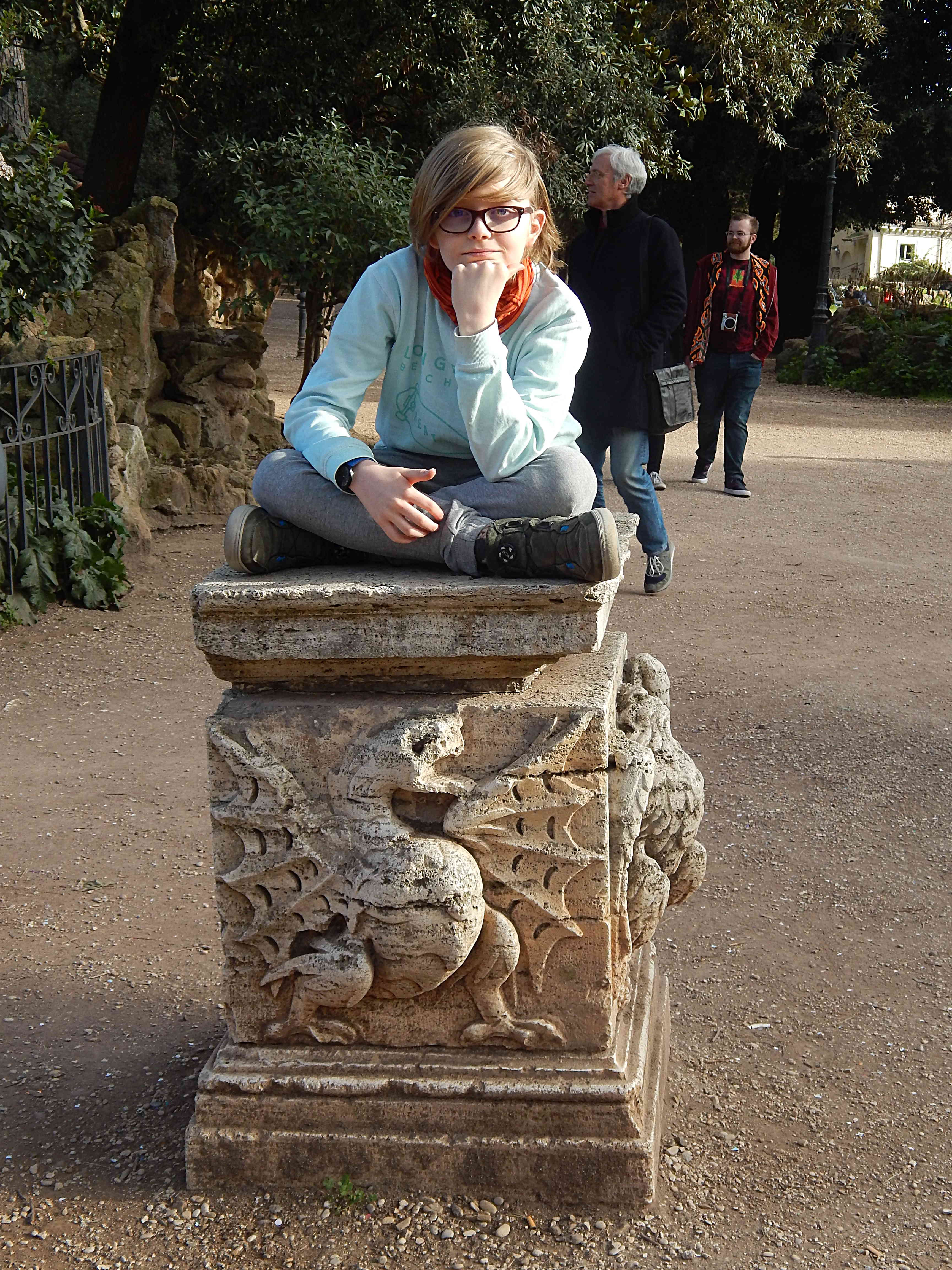 Im Park auf dem Pincio