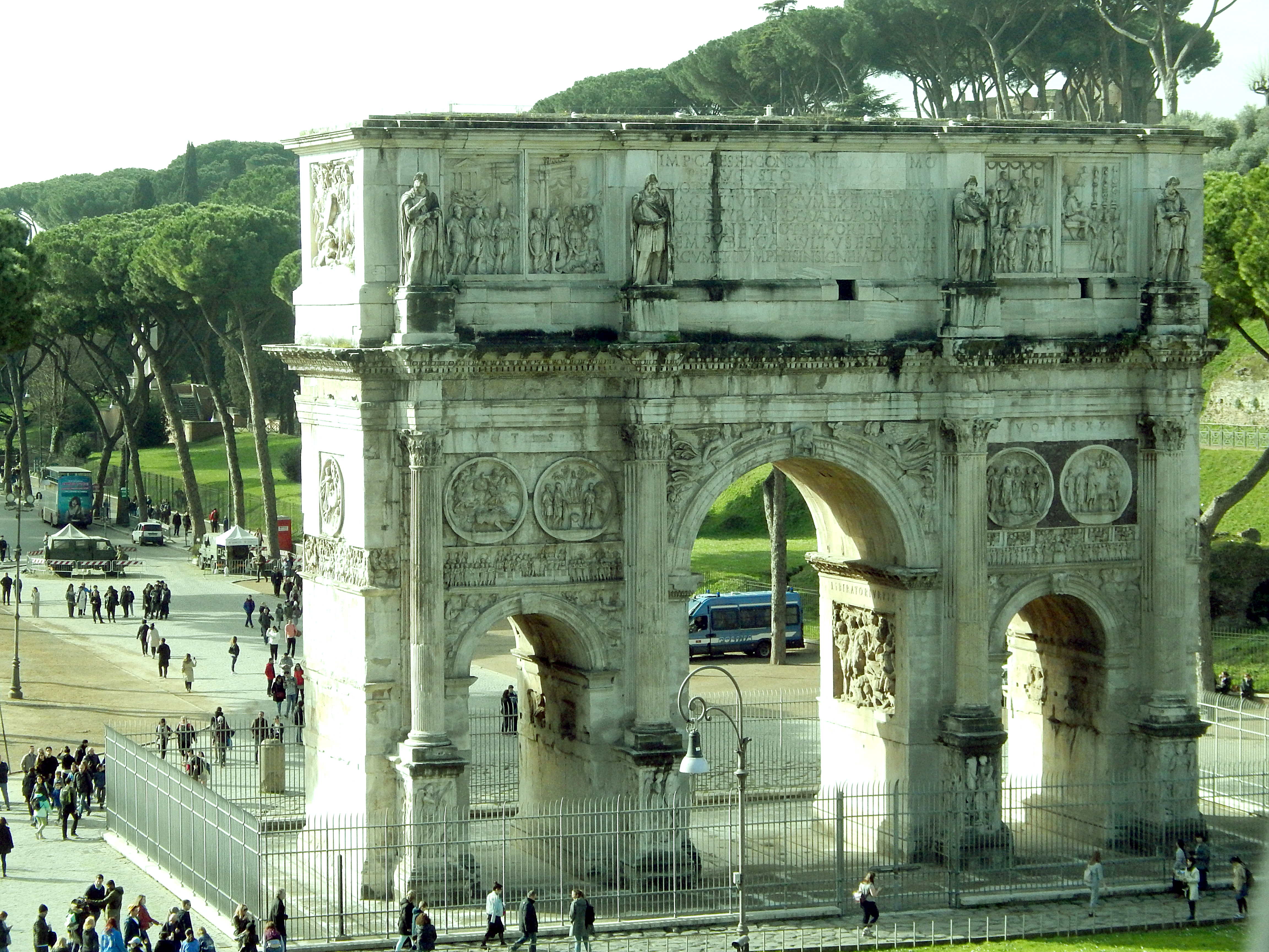 Konstantinsbogen beim Colloseum