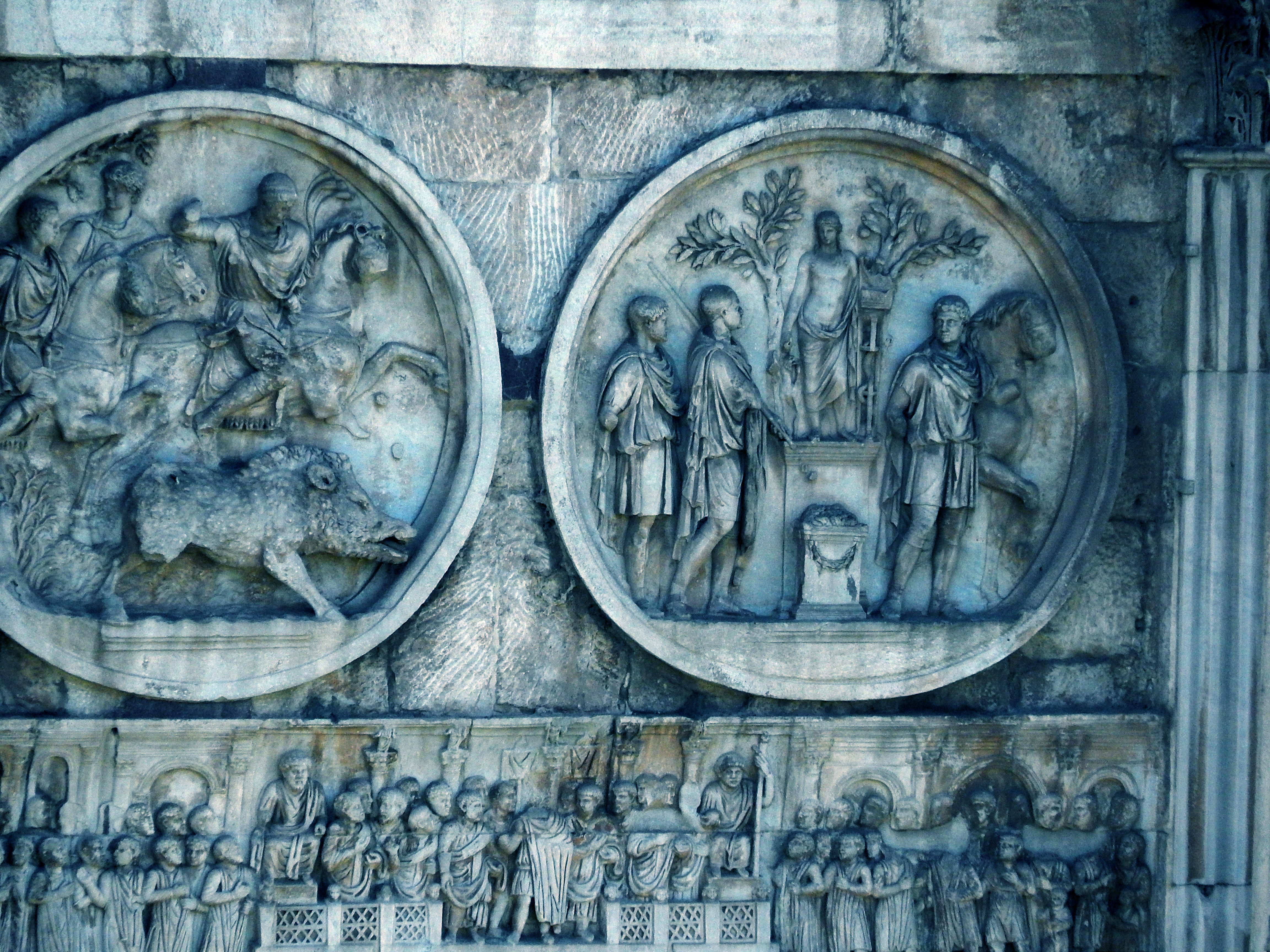 Konstantinsbogen beim Colloseum